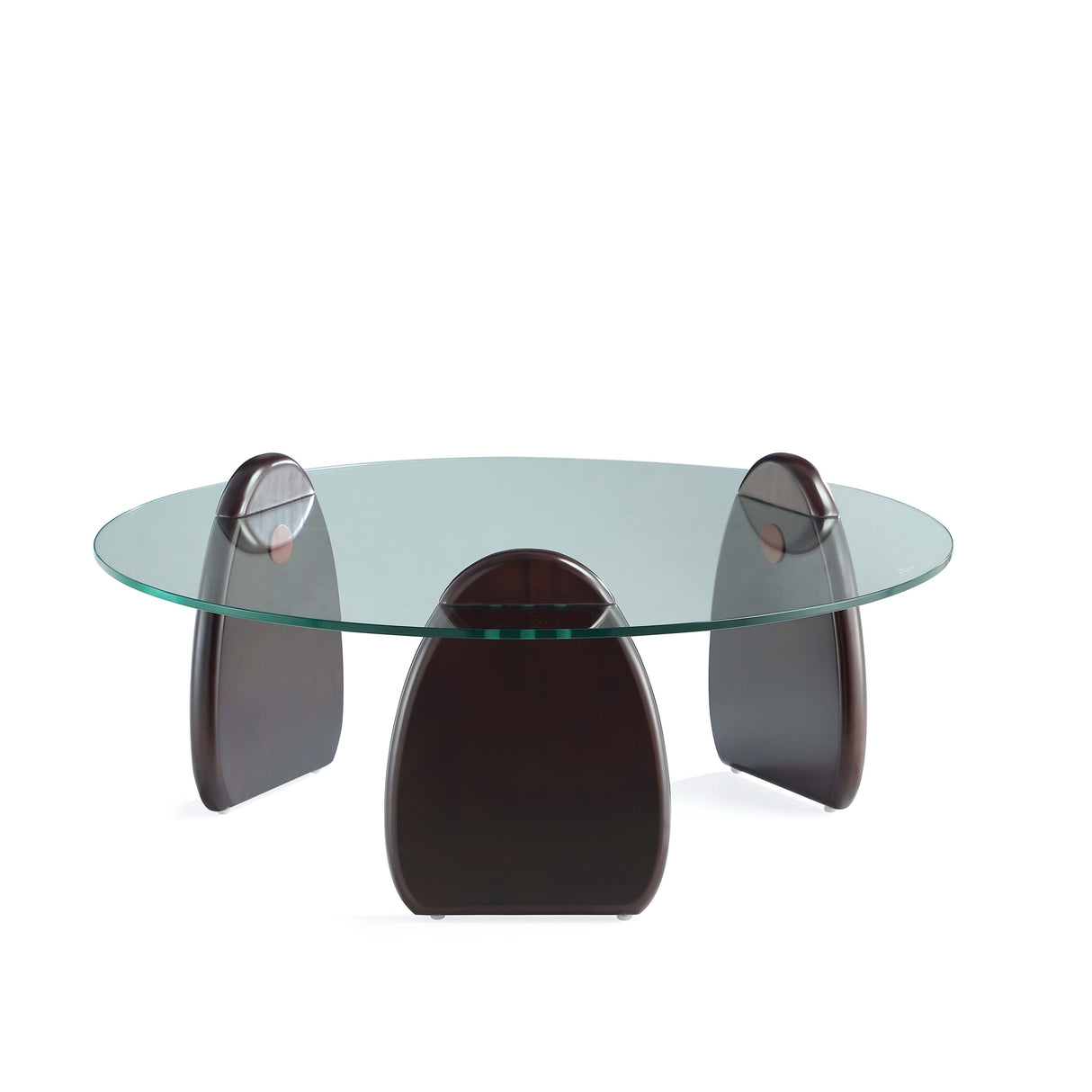 Artesia Coffee Table in Dark Walnut by Manhattan Comfort at Eve Furniture