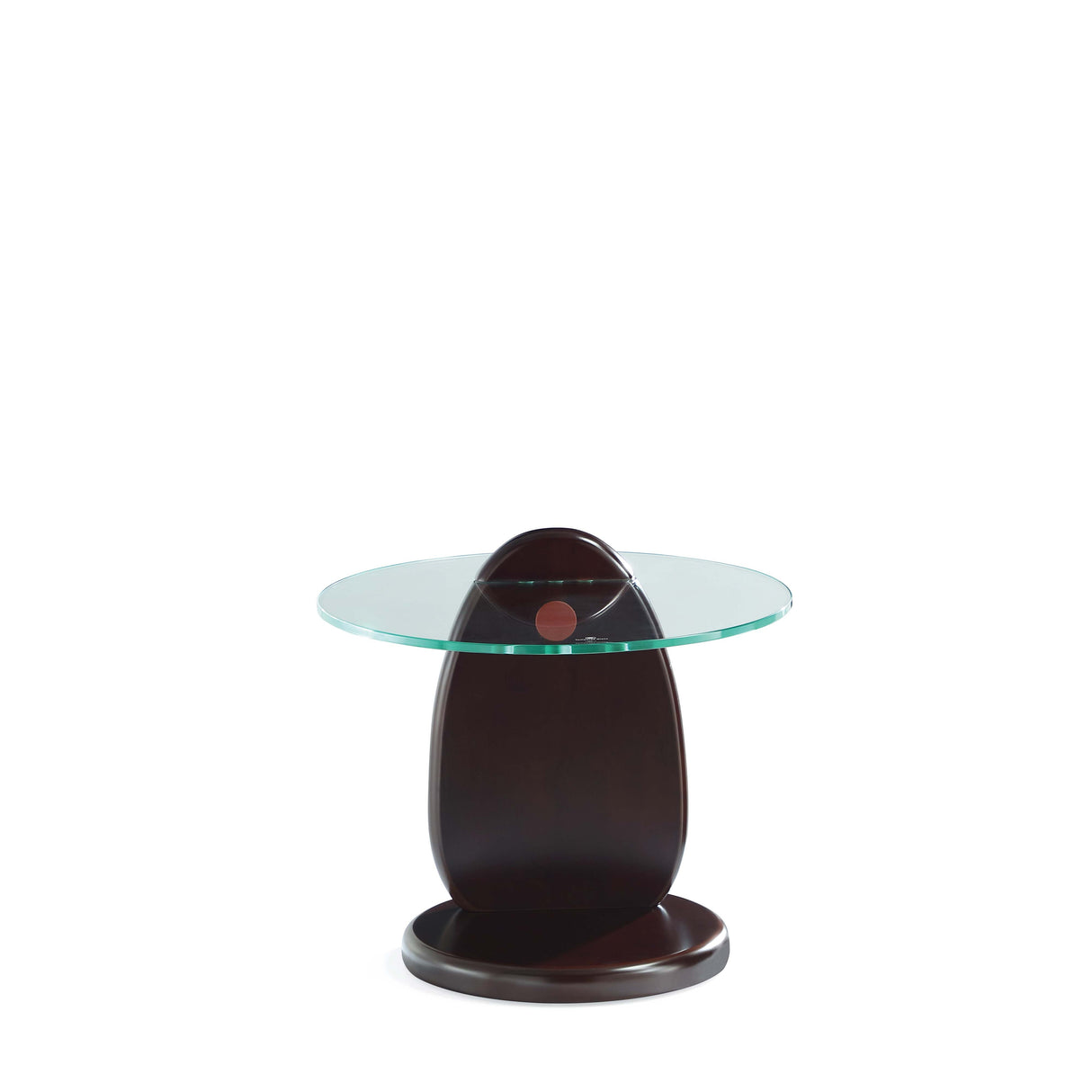 Artesia End Table in Dark Walnut by Manhattan Comfort at Eve Furniture
