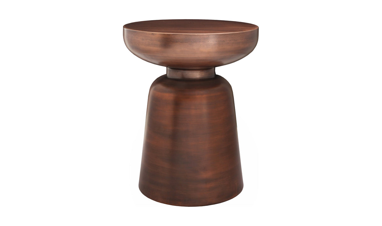 Arthur Accent Table Antique Copper by Moe's Home at Eve Furniture