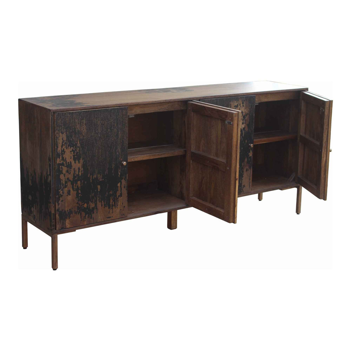 Artists Black Large Sideboard by Moe's Home at Eve Furniture