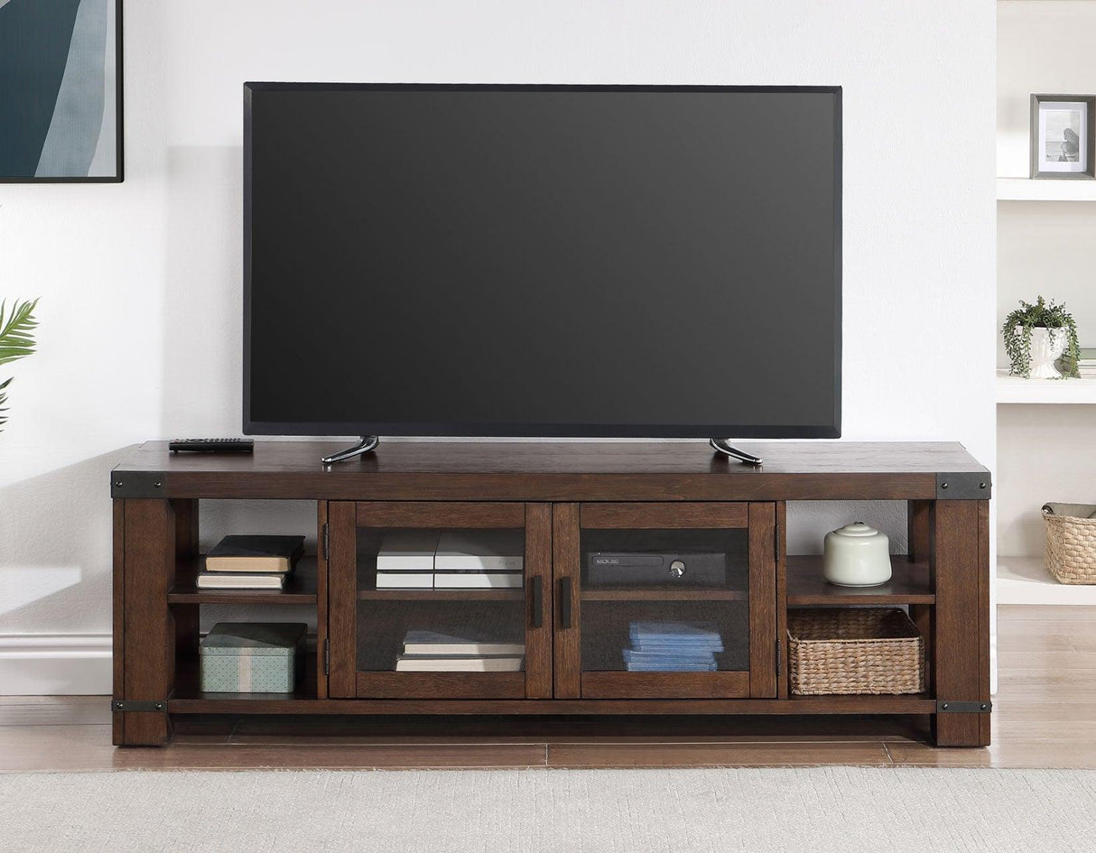 Arusha Brown TV Stand by Steve Silver at Eve Furniture
