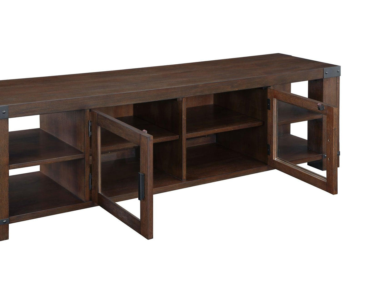 Arusha Brown TV Stand by Steve Silver at Eve Furniture