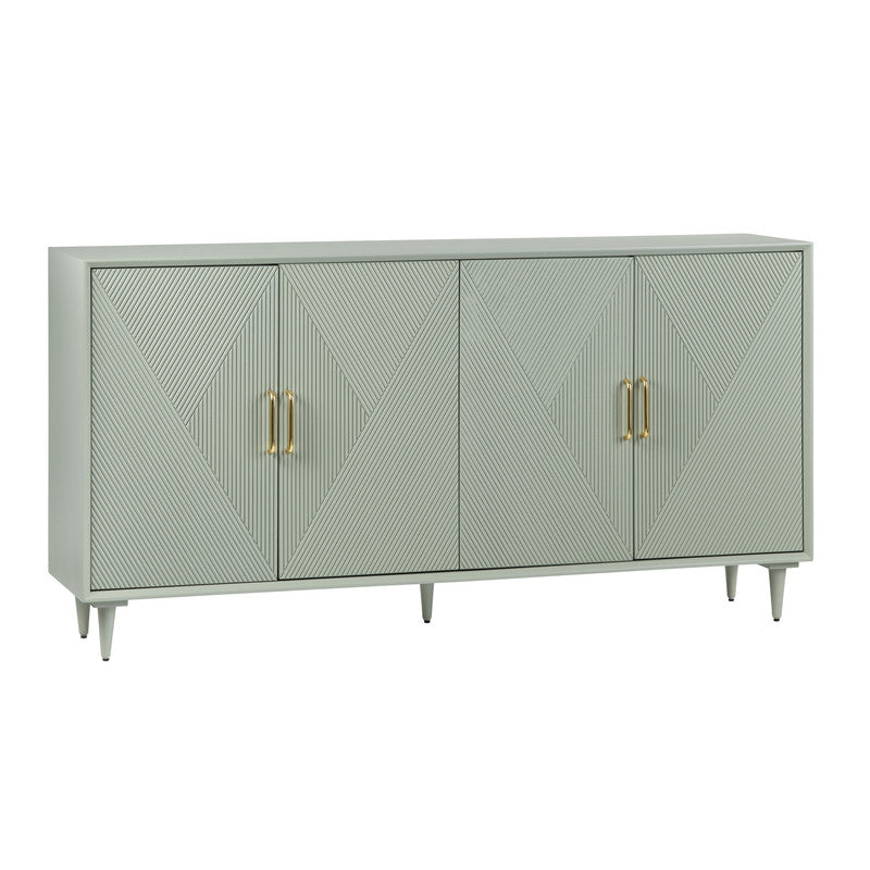 Arvada Green Four-Door Sideboard by Crestview at Eve Furniture