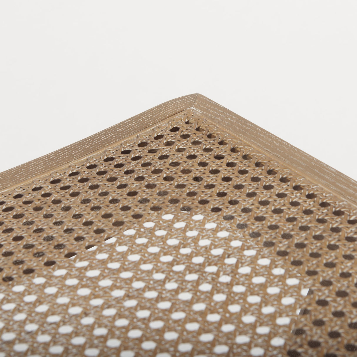 Arvin Medium Brown Wooden Stool by Mercana at Eve Furniture