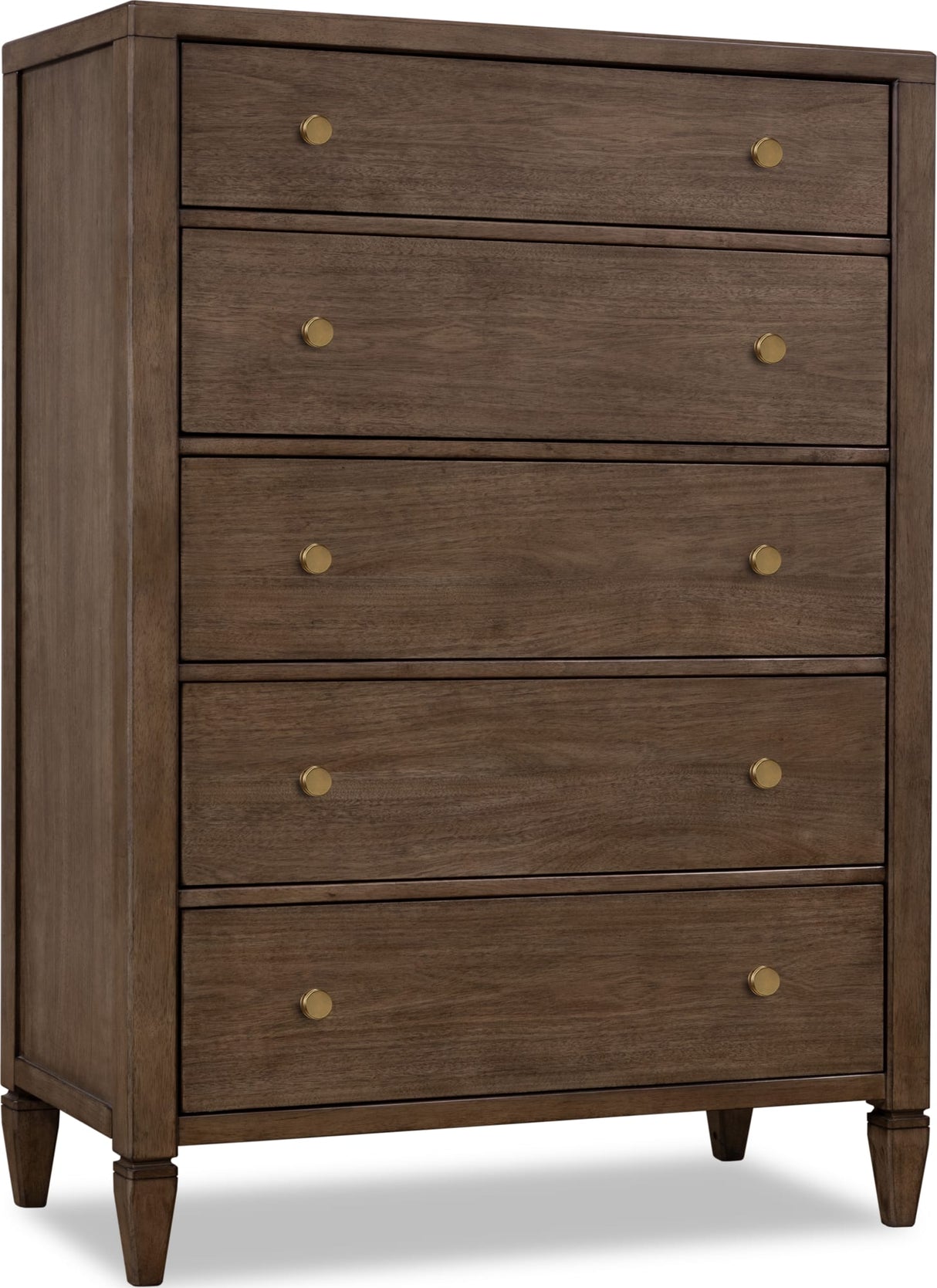 Ascott Pecan Pie 5 Drawer Chest