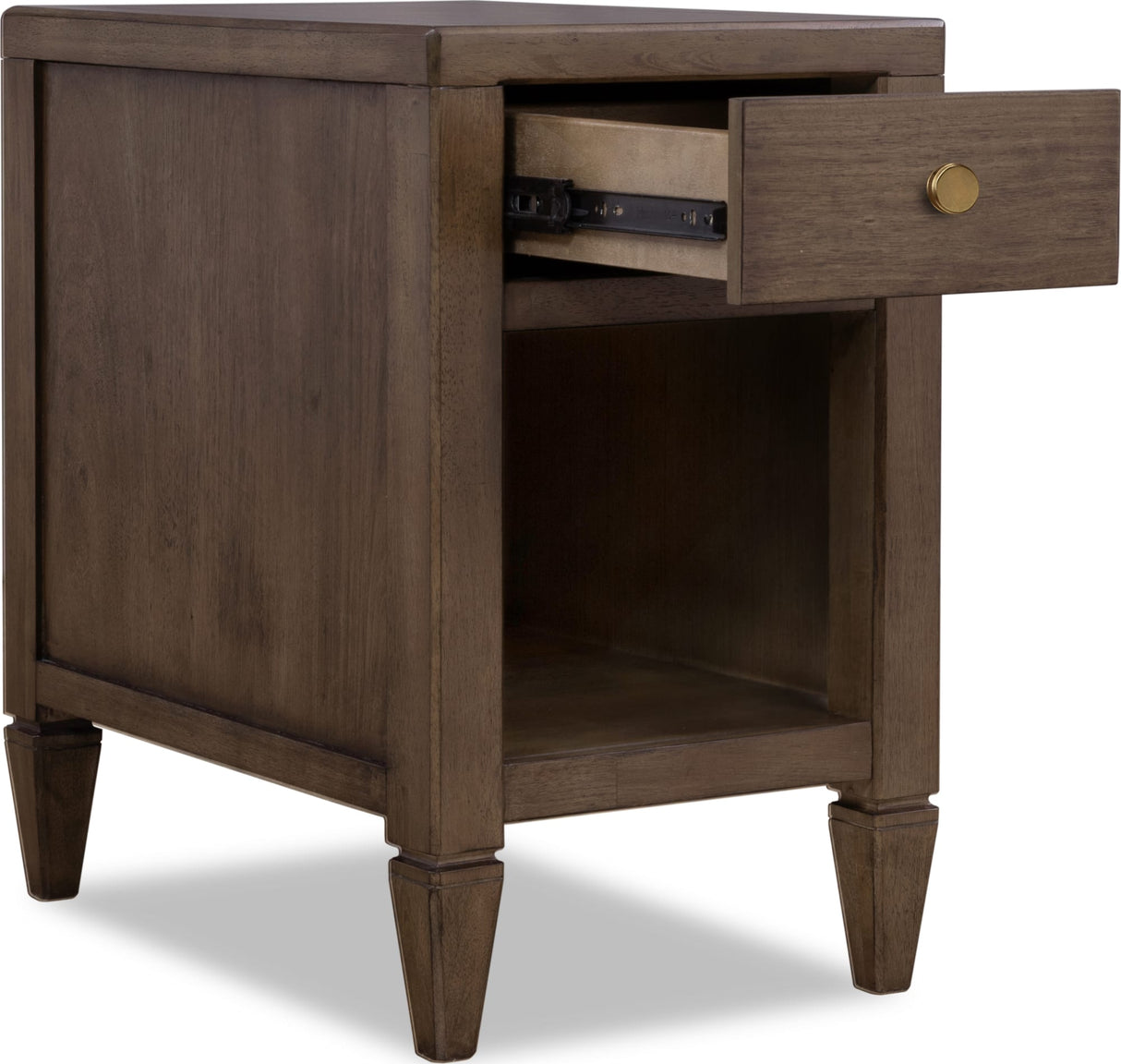 Ascott Pecan Pie Chair Side Table by Modus Furniture at Eve Furniture