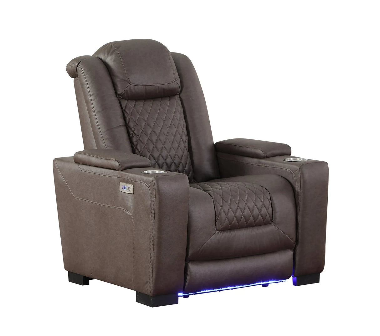 Ash Brown 3-Piece Power Reclining Living Room Set by New Era Innovations at Eve Furniture