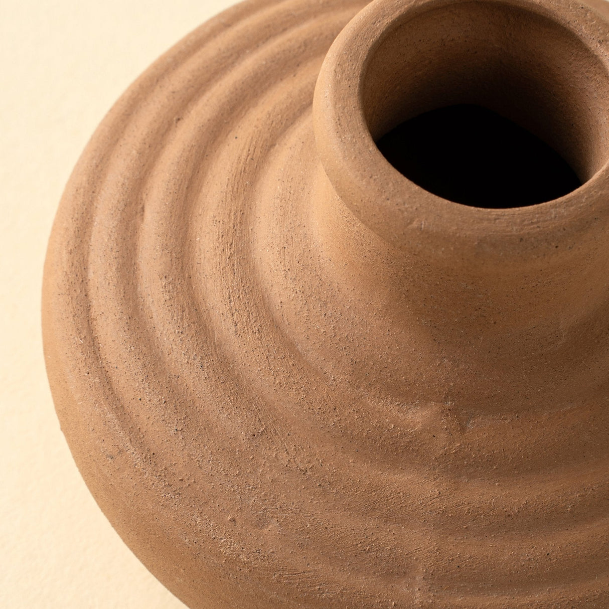 Ash Terracotta Mini Vase, Set of 4 by Mercana at Eve Furniture