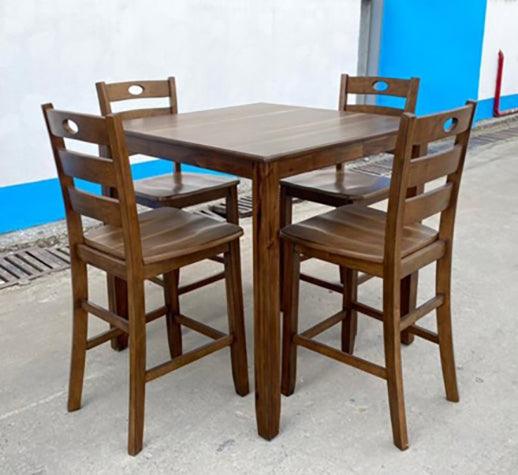 Ashborn 5-Piece Counter Height Dining Set by Crown Mark at Eve Furniture