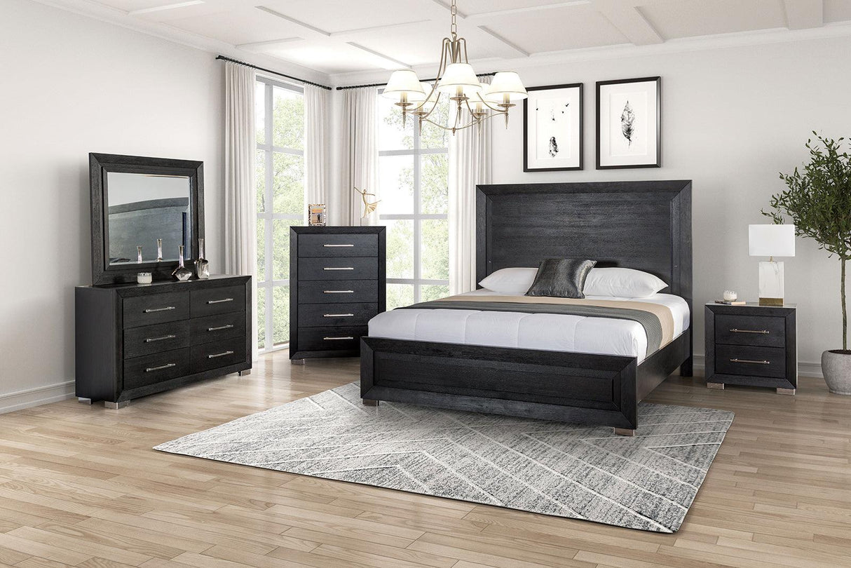 Ashbourne Black Mirror by Furniture of America at Eve Furniture