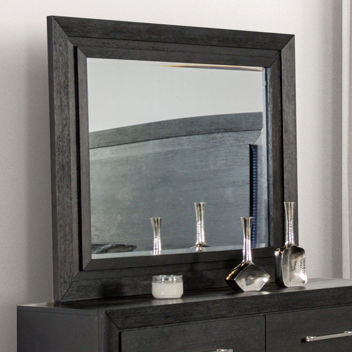 Ashbourne Black Mirror by Furniture of America at Eve Furniture