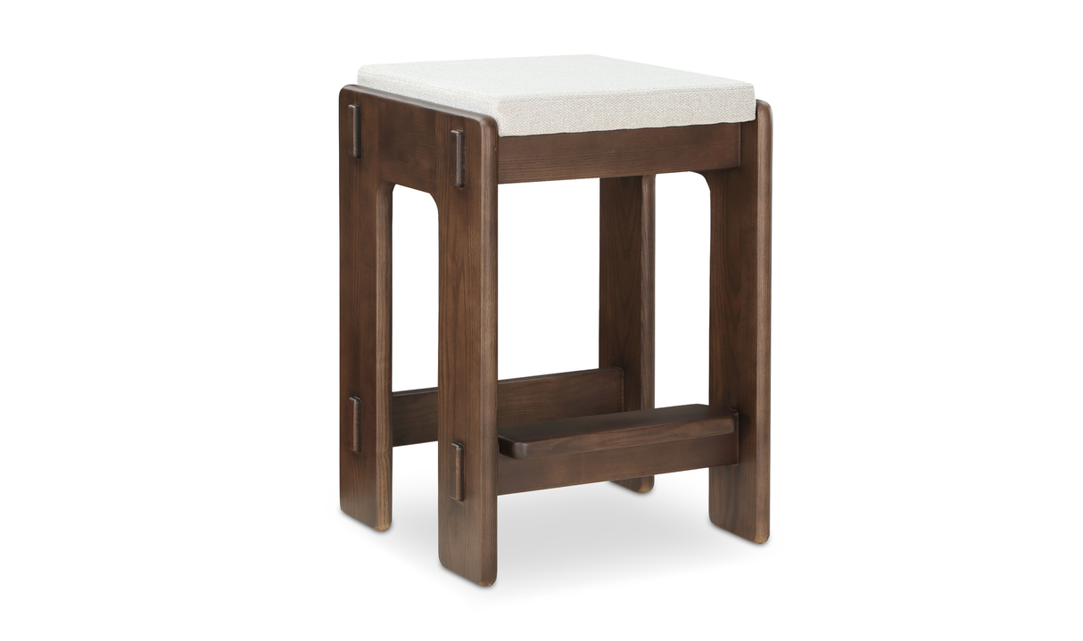 Ashby Counter Stool Brown by Moe's Home at Eve Furniture