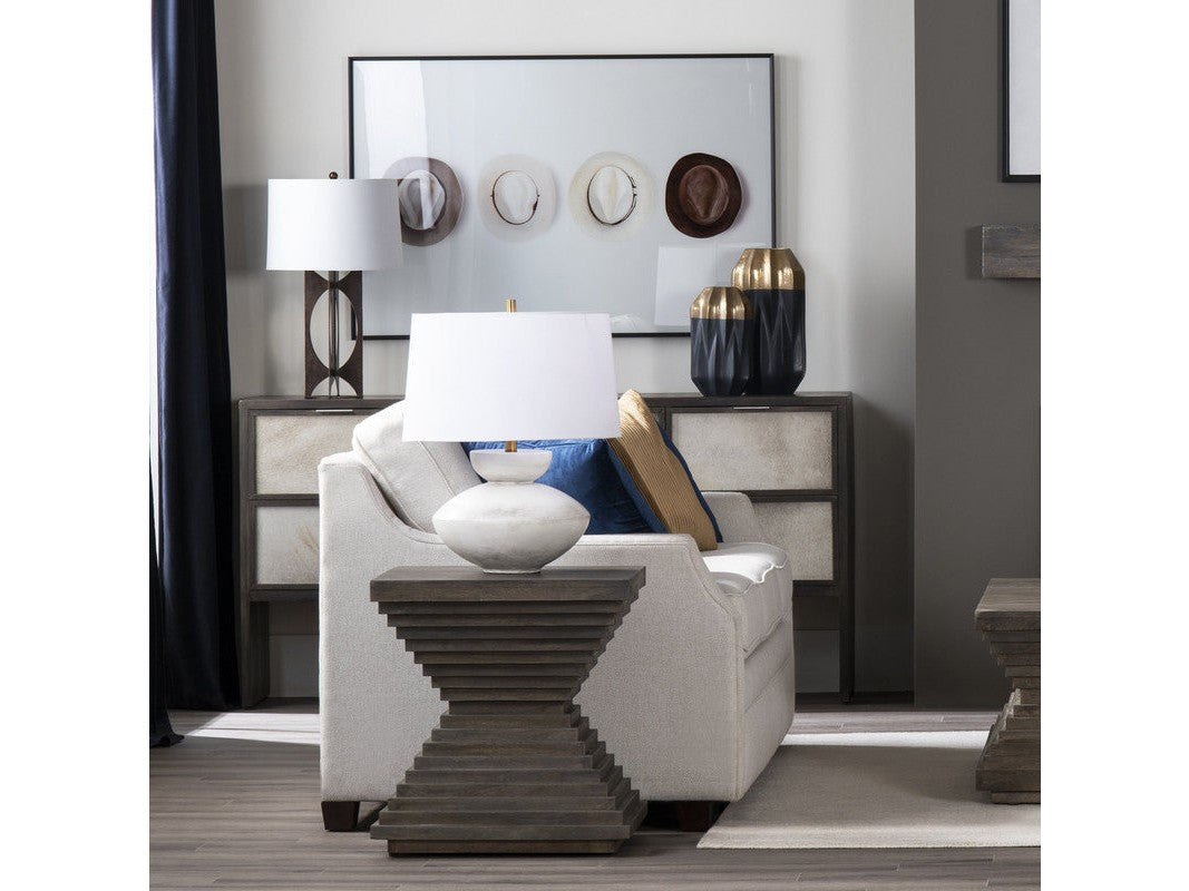 Ashton White Table Lamp by Crestview at Eve Furniture