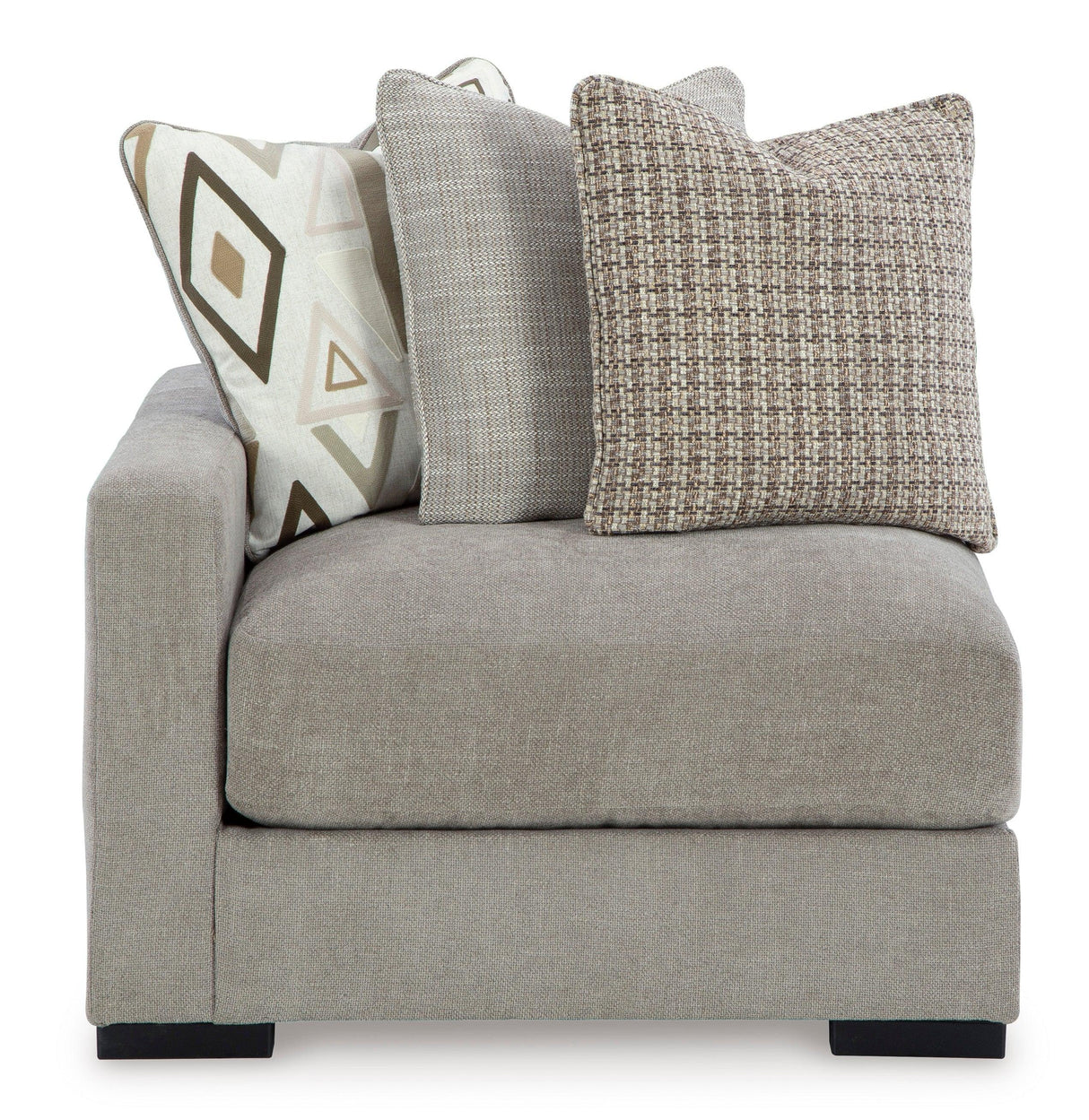 Aslan Court Pebble 5-Piece Sectional by Ashley at Eve Furniture