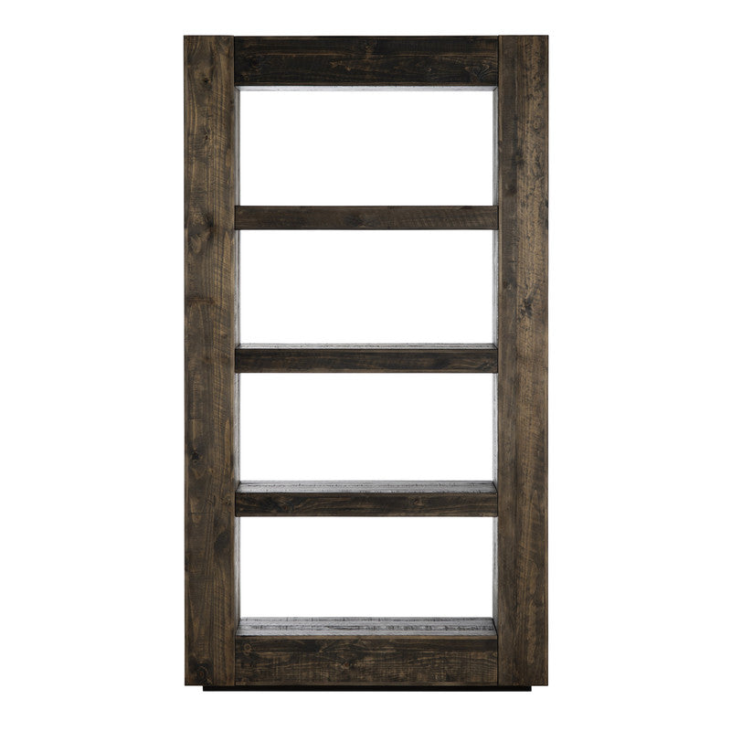 Aspen Brown Etagere by Crestview at Eve Furniture