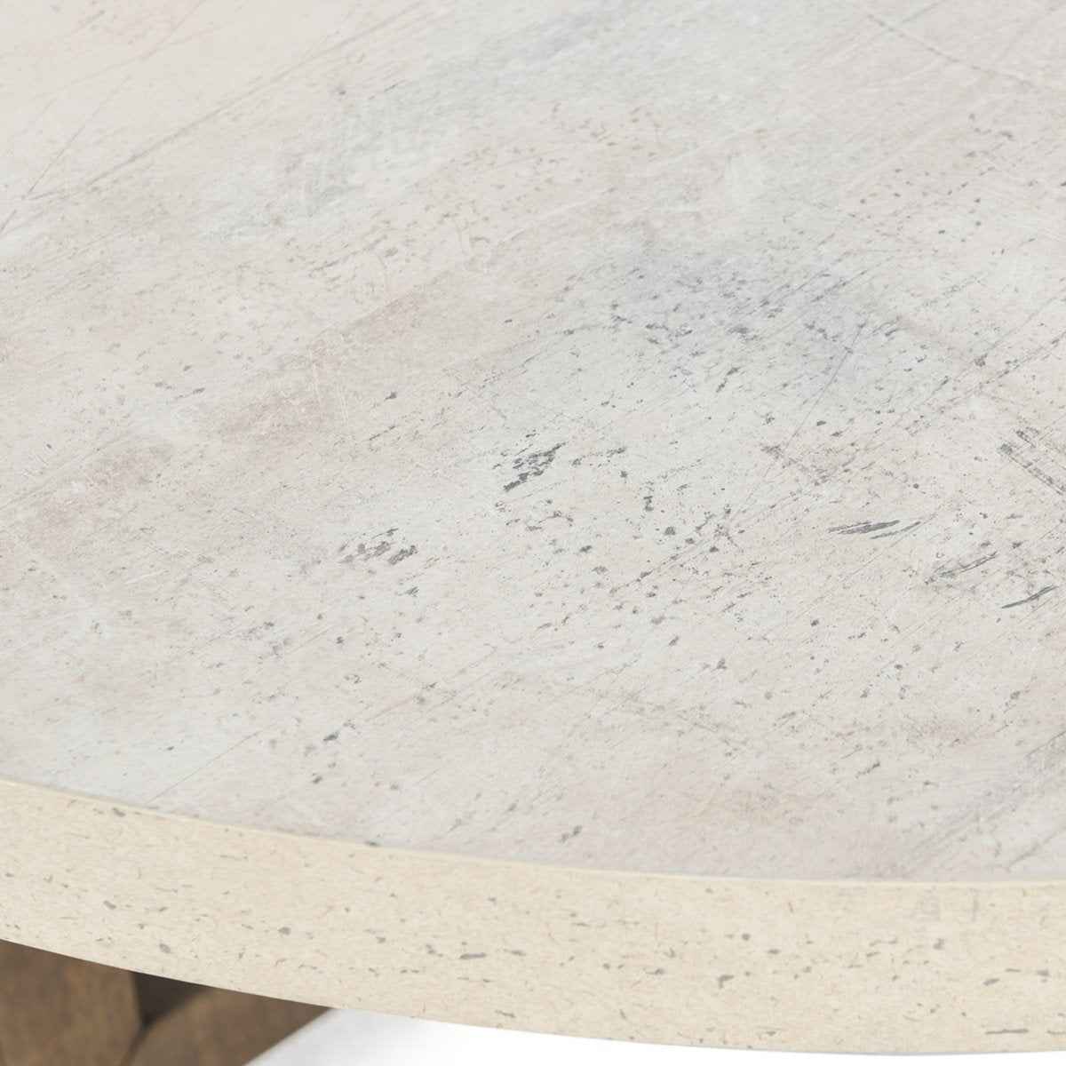 Aspen Coffee Table - Antique White/Distressed Brown by Classic Home at Eve Furniture