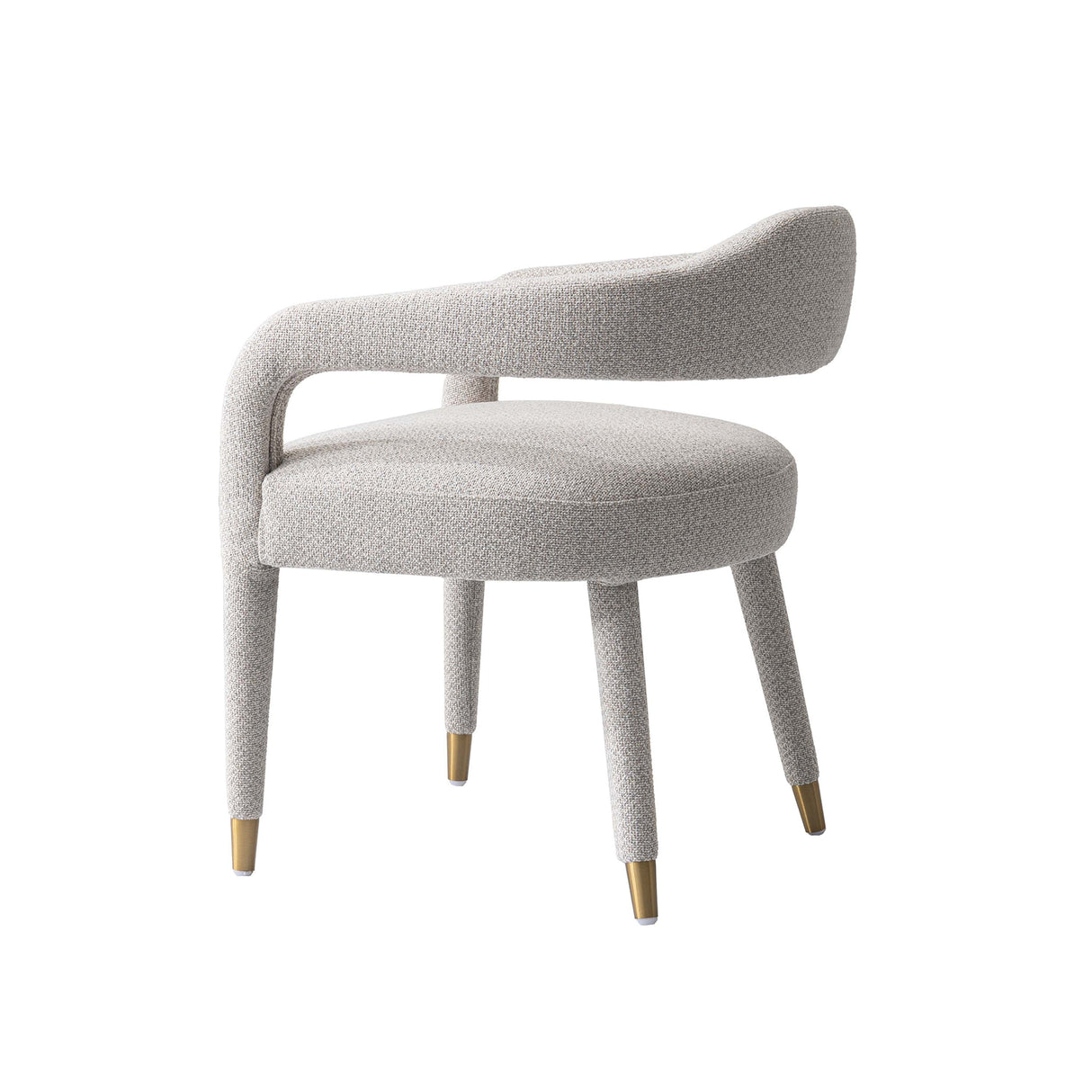 Aspen Dining Armchair in Silver Lining by Manhattan Comfort at Eve Furniture