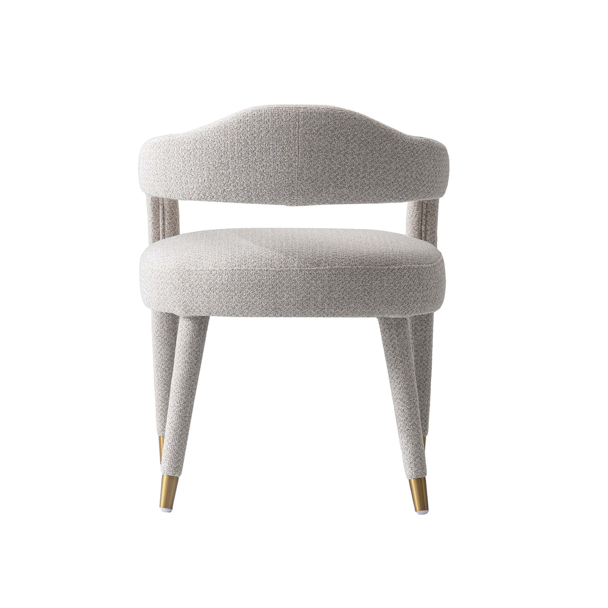 Aspen Dining Armchair in Silver Lining by Manhattan Comfort at Eve Furniture