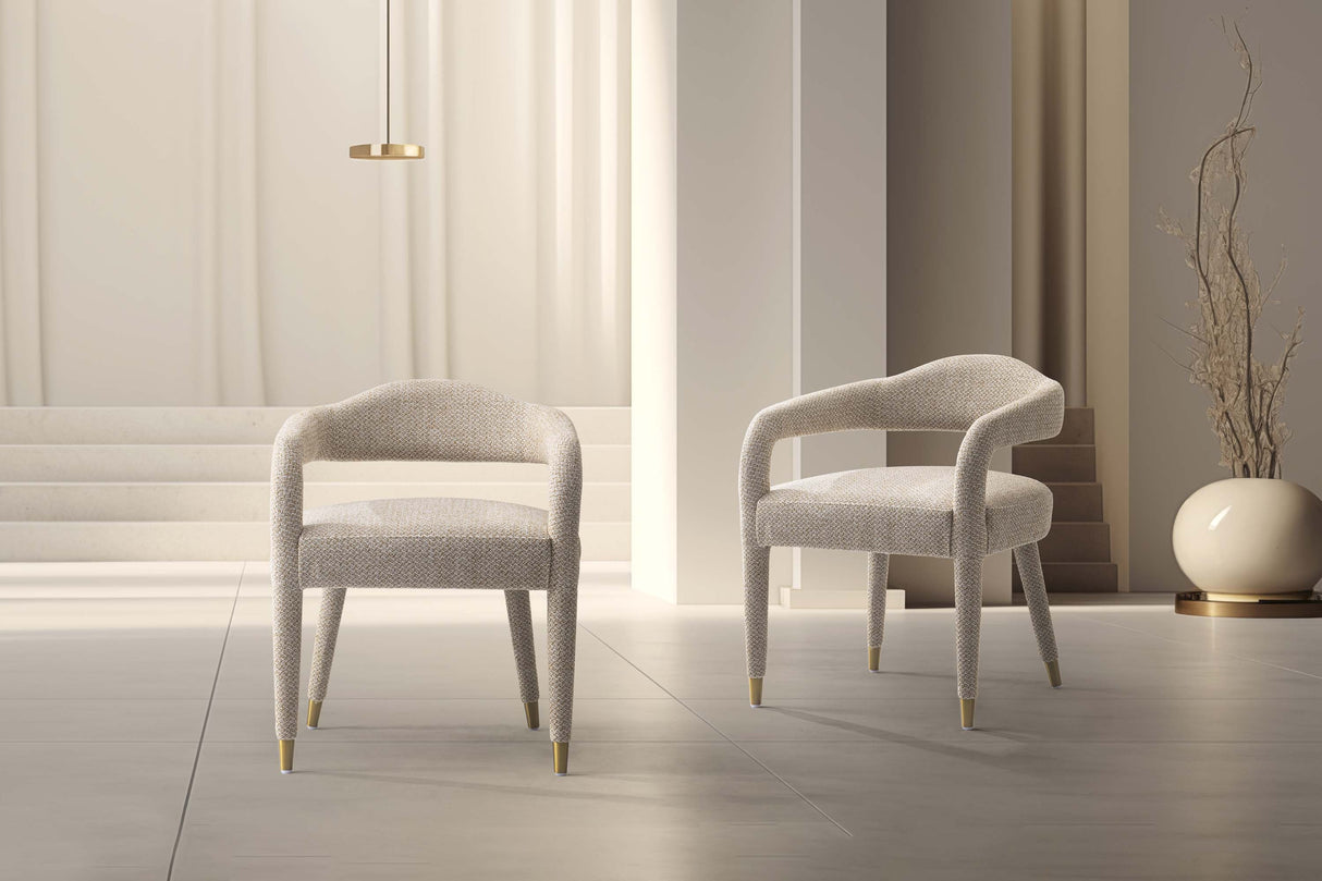 Aspen Dining Armchairs in Gold Dust (set of 2) by Manhattan Comfort at Eve Furniture
