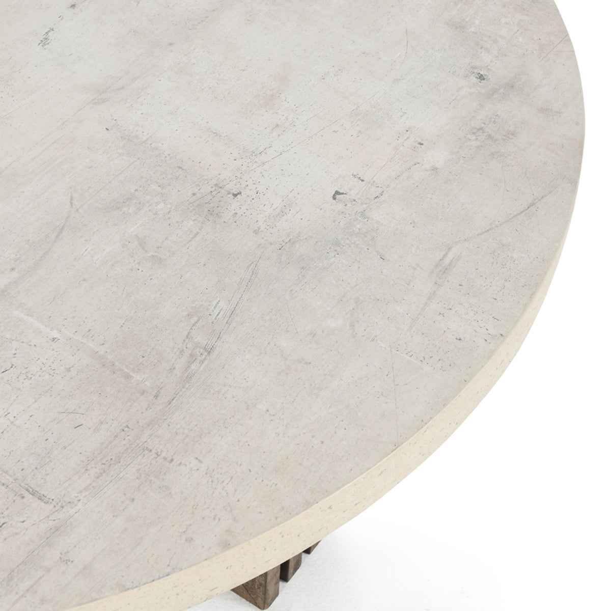 Aspen Distressed Brown/Weathered Chalk Coffee Table by Classic Home at Eve Furniture