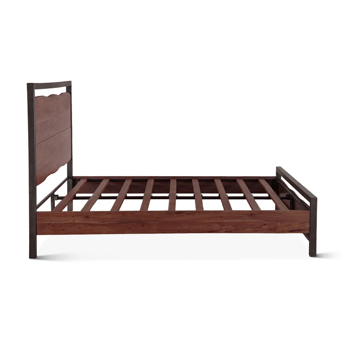Aspen Queen Bed in Walnut by Home Trends & Design at Eve Furniture