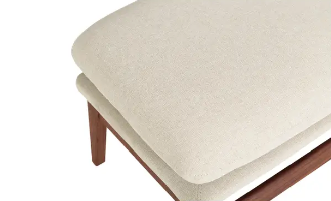 Asta Ottoman - Sand by Moe's Home at Eve Furniture