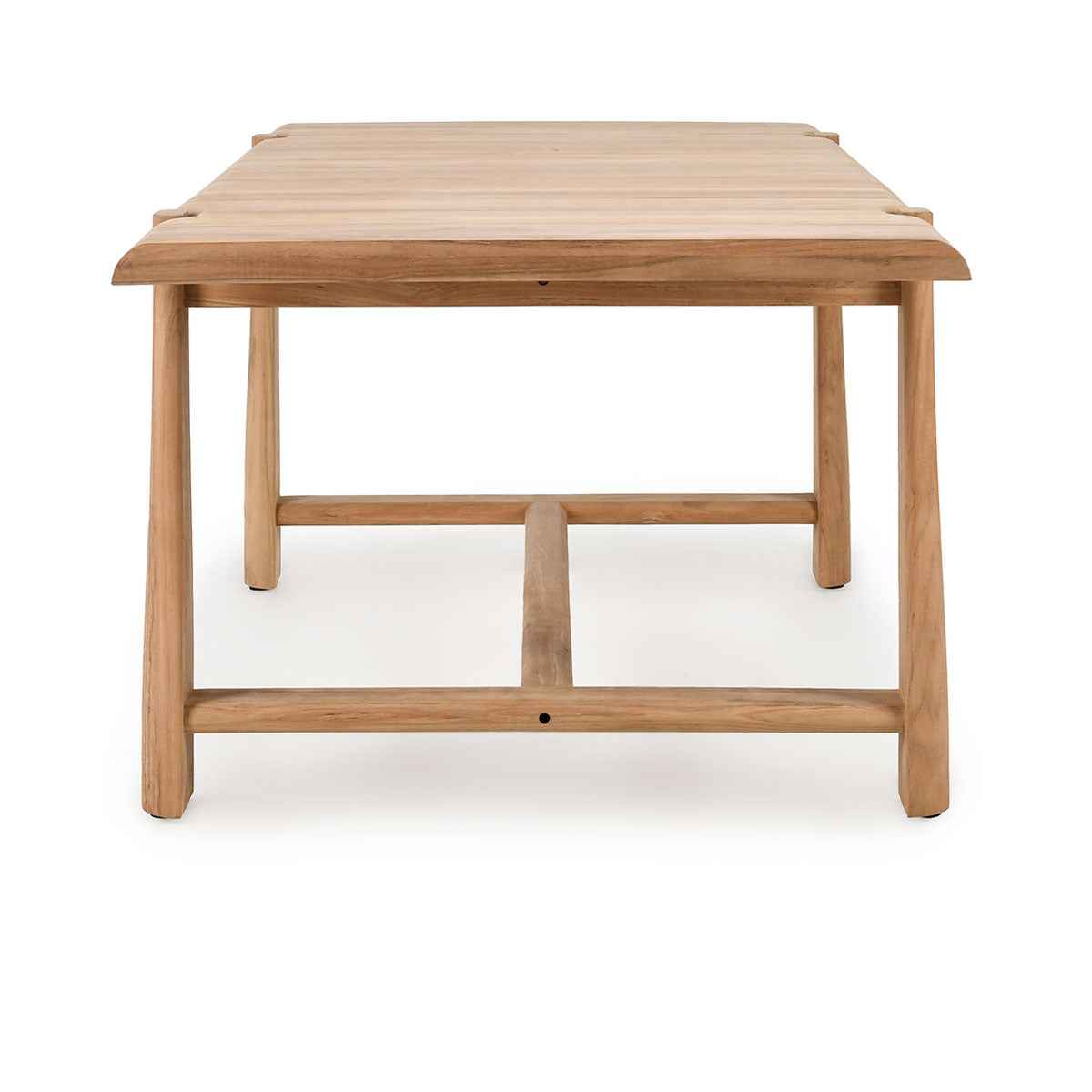 Aston Natural Outdoor Dining Table by Classic Home at Eve Furniture