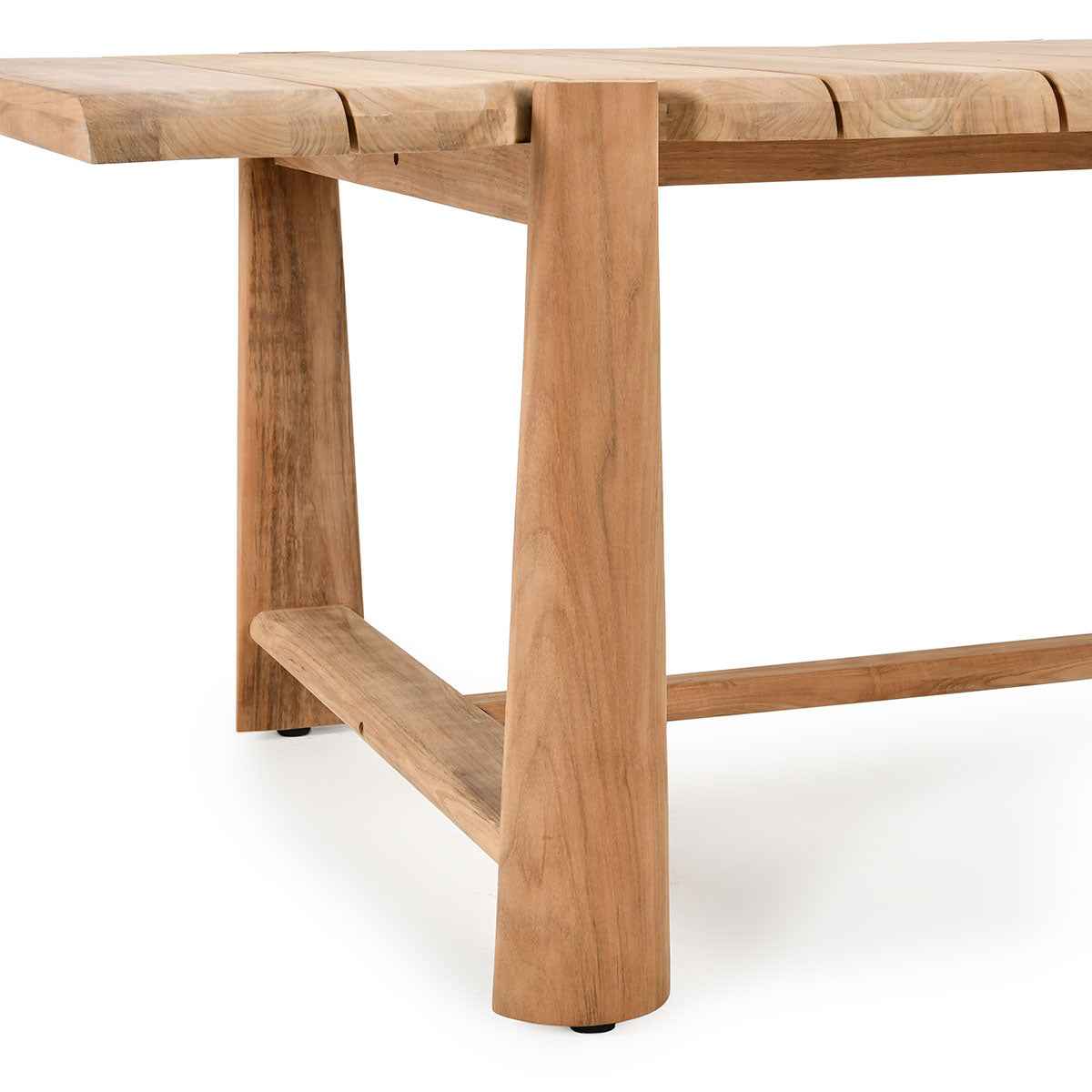 Aston Natural Outdoor Dining Table by Classic Home at Eve Furniture