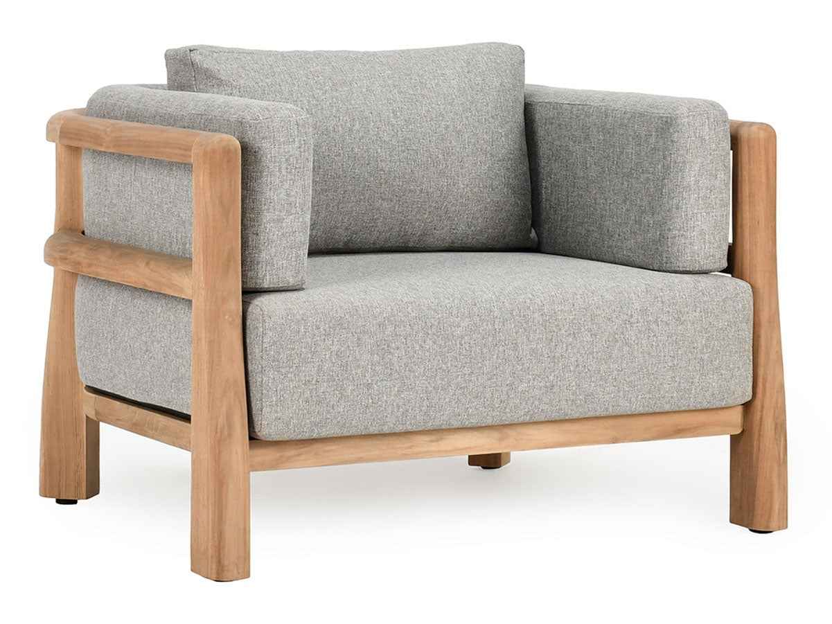 Aston Natural/Gray Outdoor Accent Chair by Classic Home at Eve Furniture