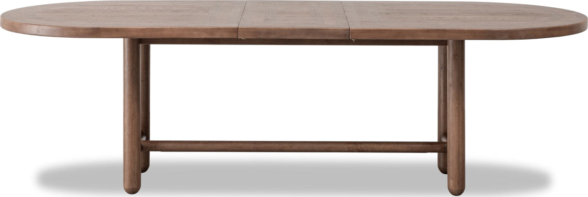 Astor Claystone Oval Extendable Dining Table by Modus Furniture at Eve Furniture