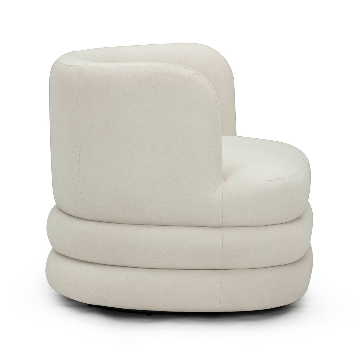 Astor Faux Mohair Swivel Hotel Lounge Chair by TOV Furniture at Eve Furniture
