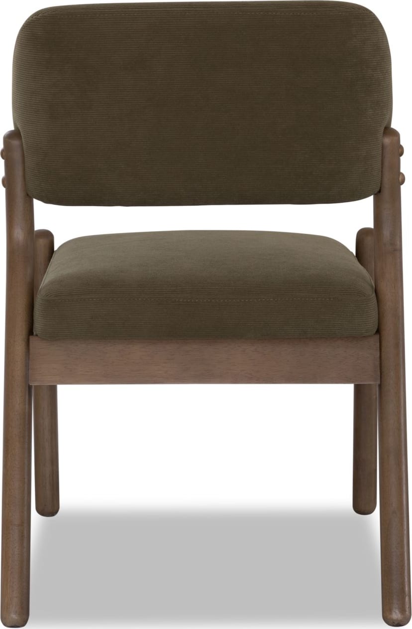 Astor Moss/Claystone Barrel Back Chair by Modus Furniture at Eve Furniture