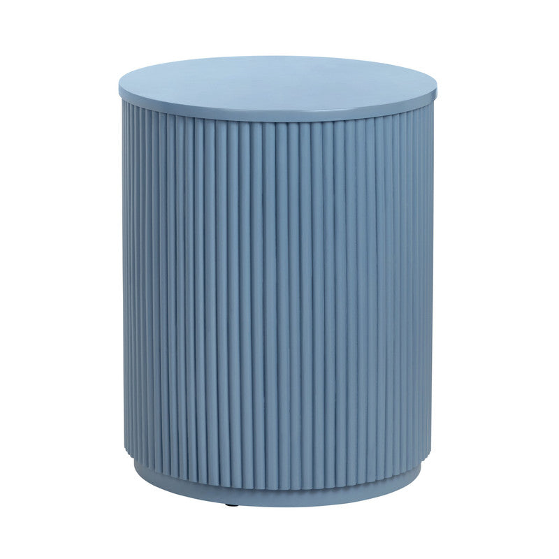 Astoria Blue Accent Table by Crestview at Eve Furniture