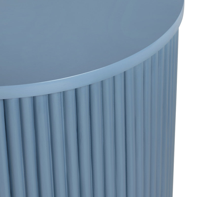 Astoria Blue Accent Table by Crestview at Eve Furniture