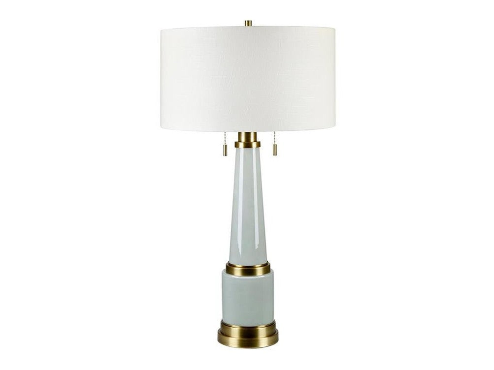 Astoria Clear/Gold Buffet Lamp (Set of 2) by Crestview at Eve Furniture