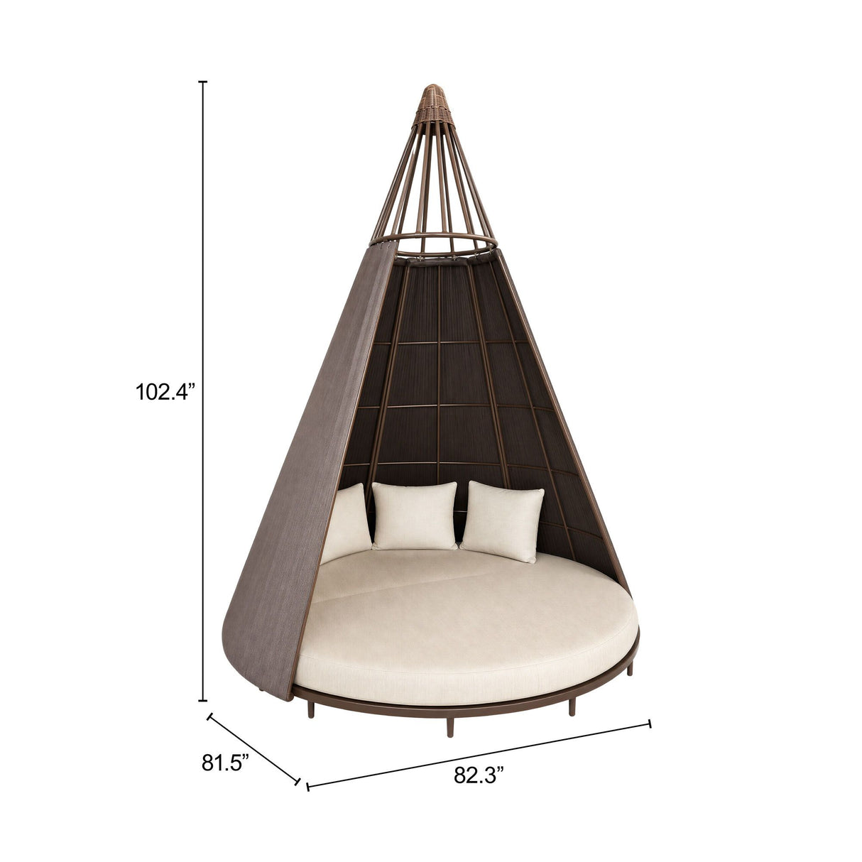 Astoria Daybed White by Zuomod at Eve Furniture