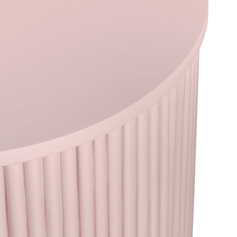 Astoria Pink Accent Table by Crestview at Eve Furniture
