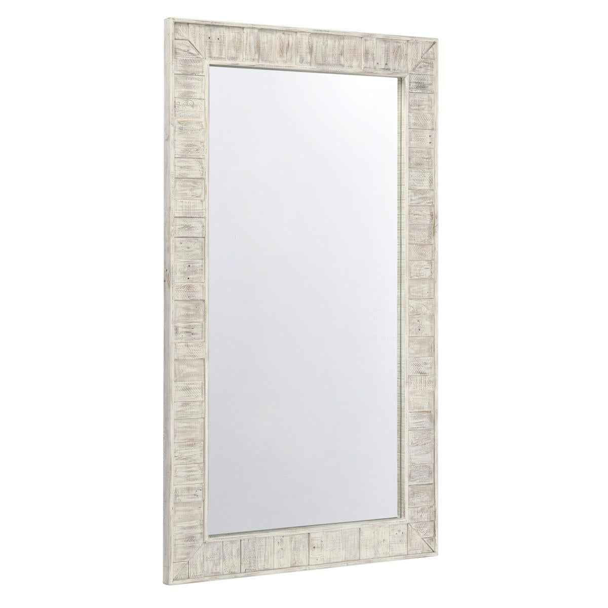Astrid Floor Mirror - White by Classic Home at Eve Furniture