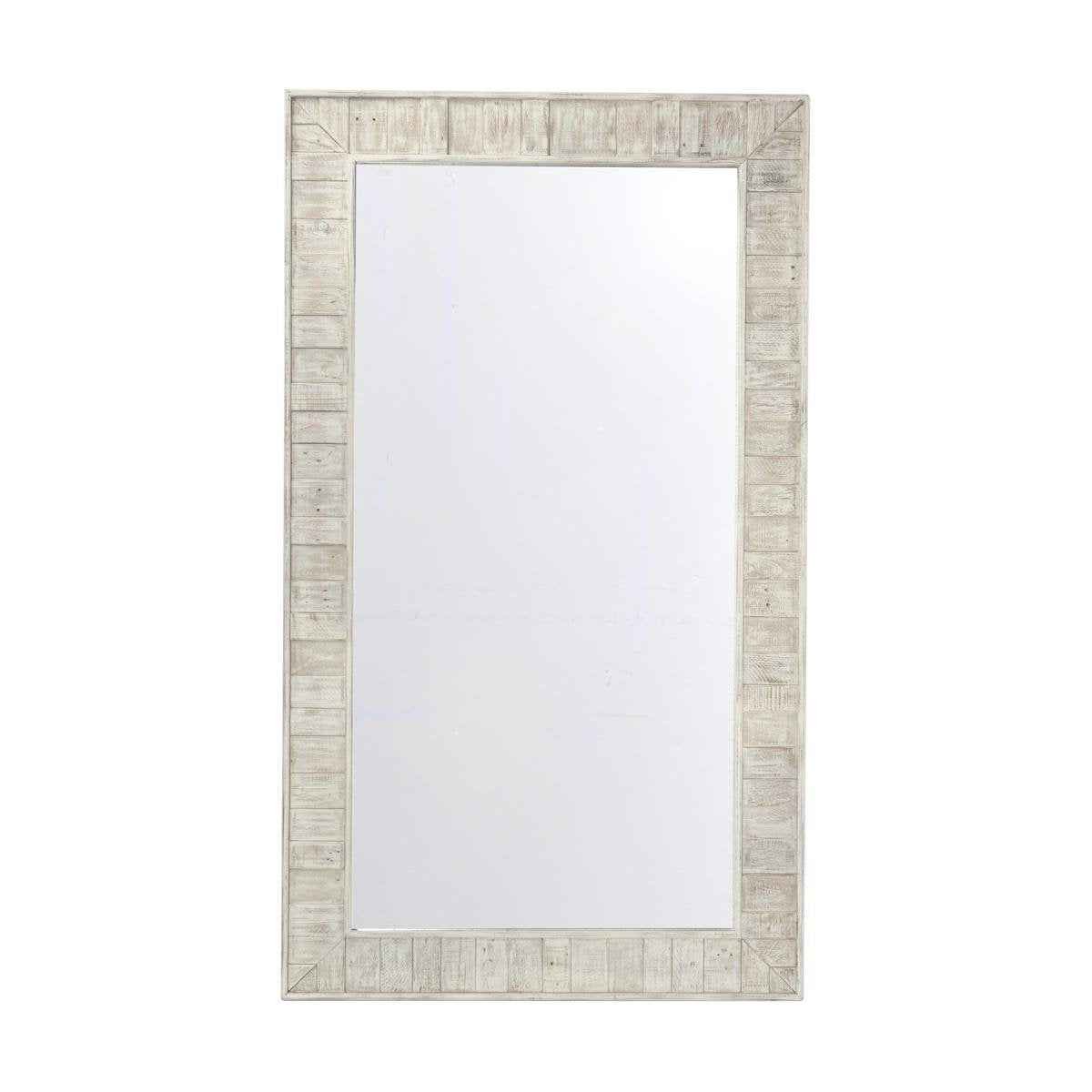Astrid Floor Mirror - White by Classic Home at Eve Furniture