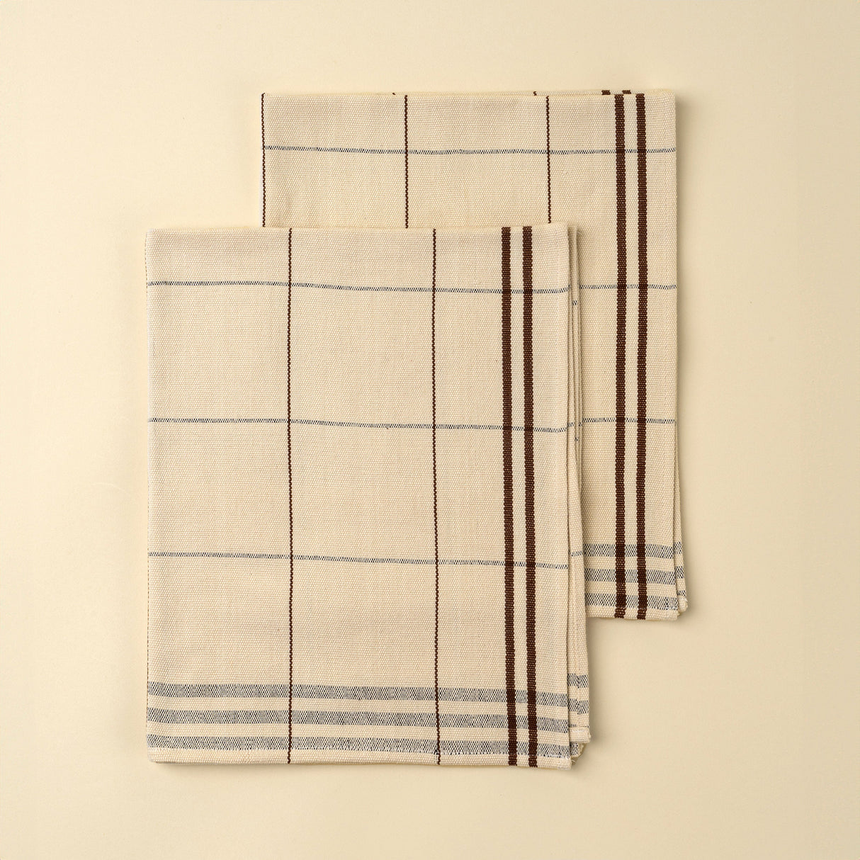 Astrid Handloom Tea Towels S/2, Set of 2 by Mercana at Eve Furniture