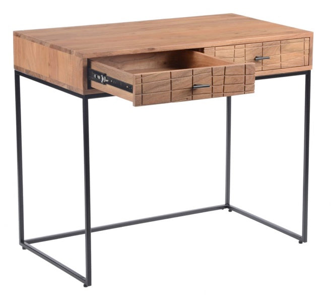 Atelier Desk Natural by Moe's Home at Eve Furniture