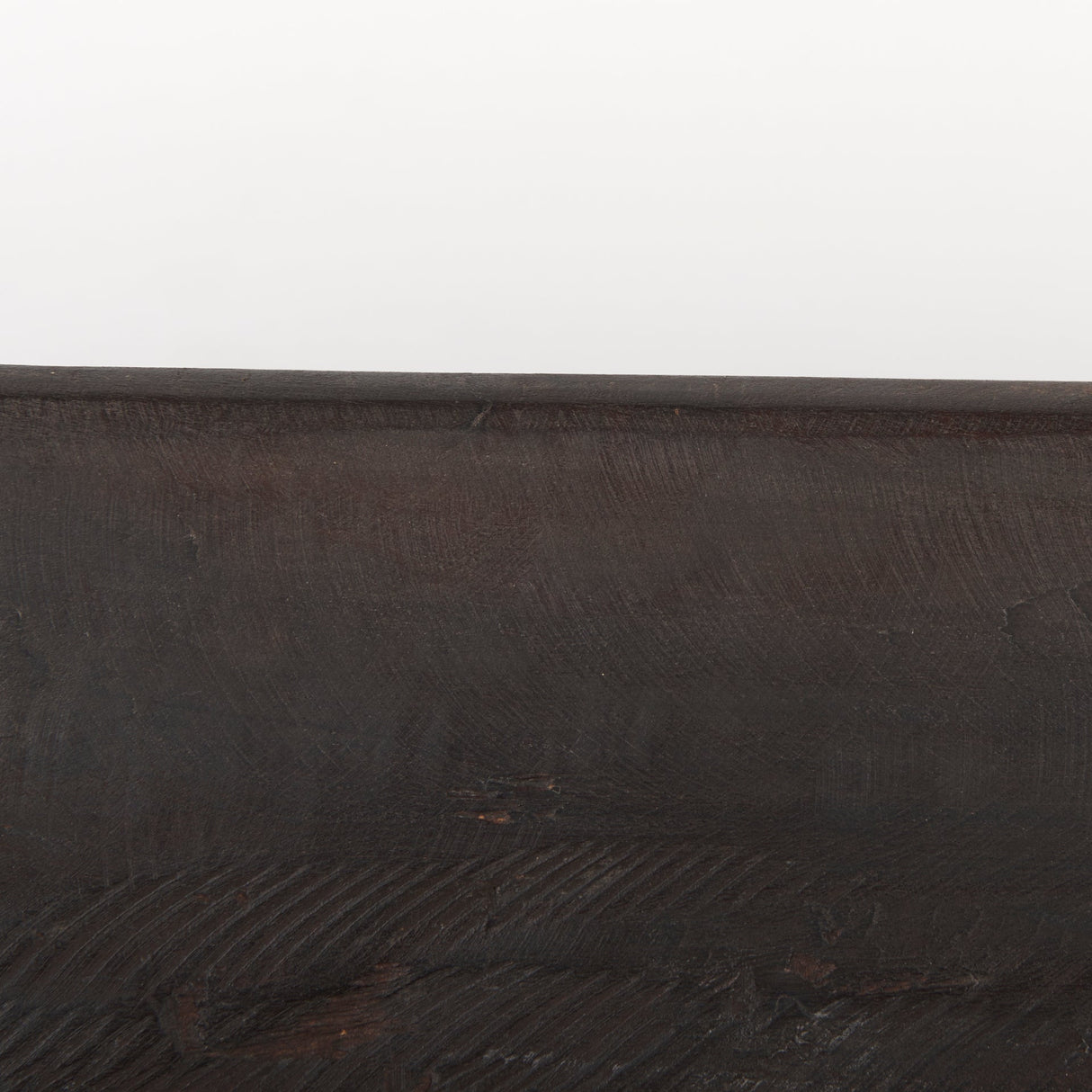 Athena Extra Large Oblong Black-Brown Reclaimed Wood Bowl by Mercana at Eve Furniture