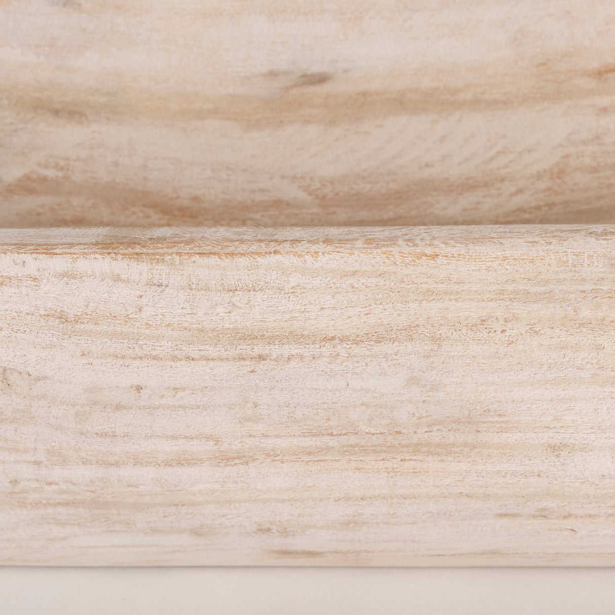 Athena Extra Large Oblong Light-Wash Reclaimed Wood Bowl by Mercana at Eve Furniture