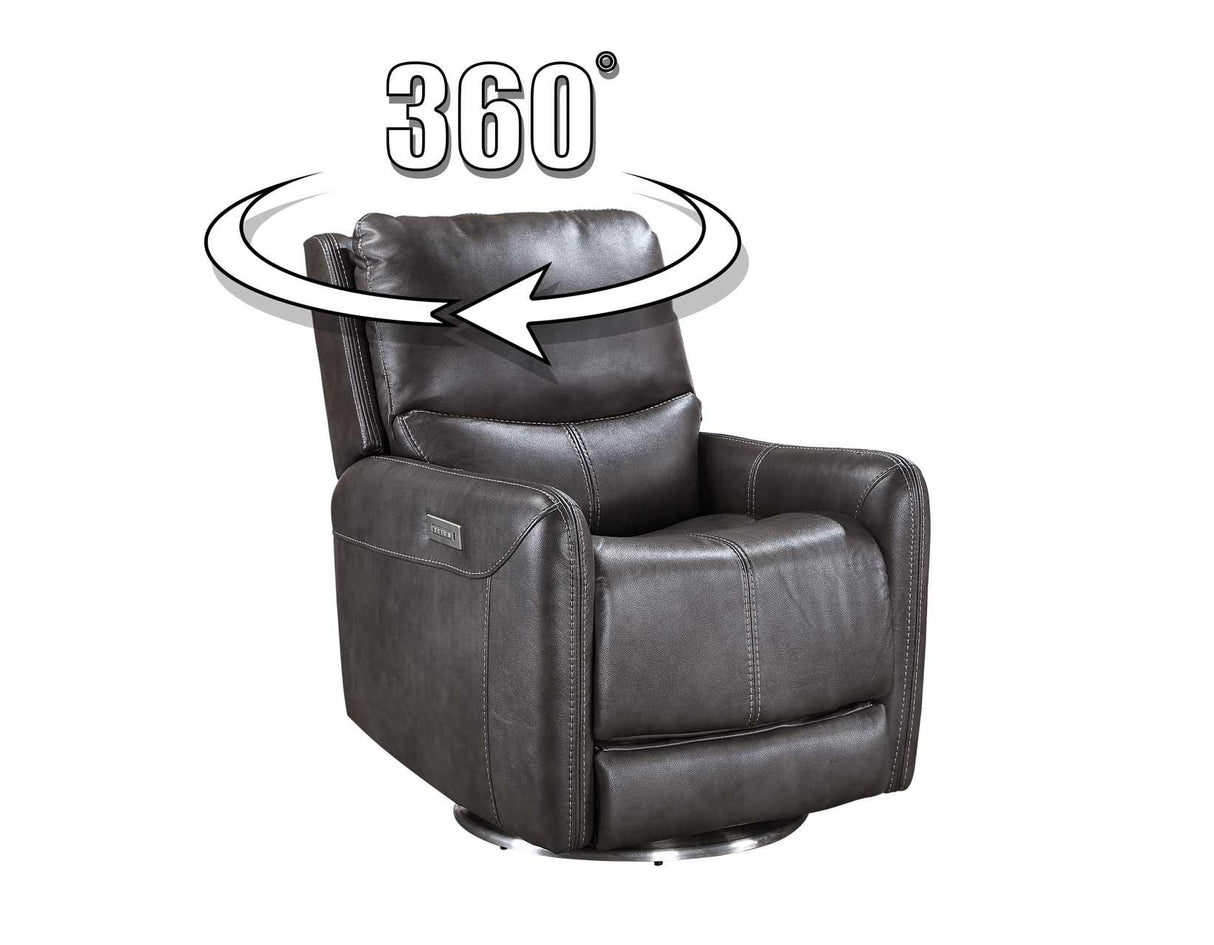 Athens Triple-Power 360-Degree Swivel Motion Chair by Steve Silver at Eve Furniture