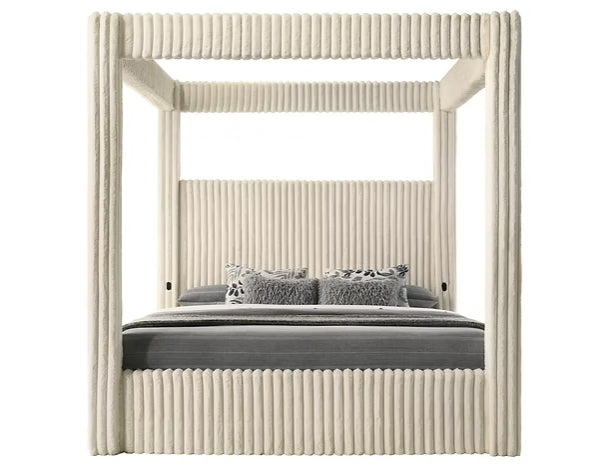 Atlam w/Henley Cream Bedroom Set by New Era Innovations at Eve Furniture