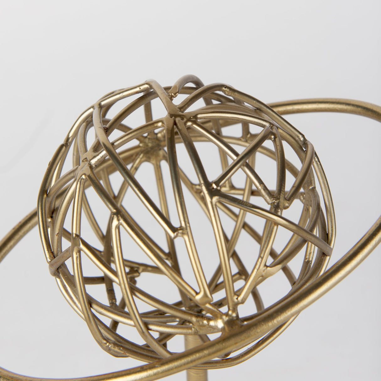 Atlas 10.0L x 8.0W x 12.0H Gold Metal Solar System Ornament by Mercana at Eve Furniture