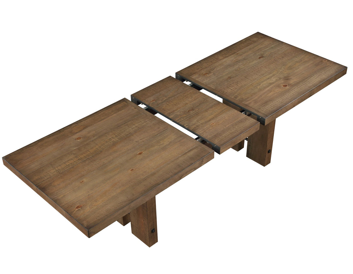 Atmore Dark Driftwood/Black Dining Room Set by Steve Silver at Eve Furniture