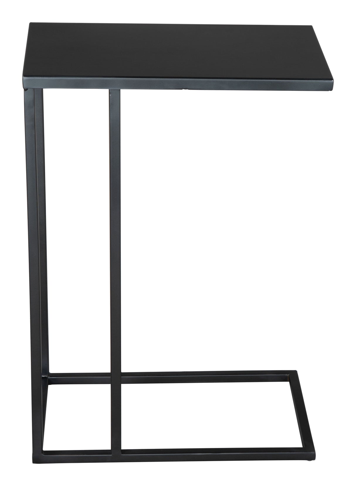 Atom Black Side Table by Zuomod at Eve Furniture