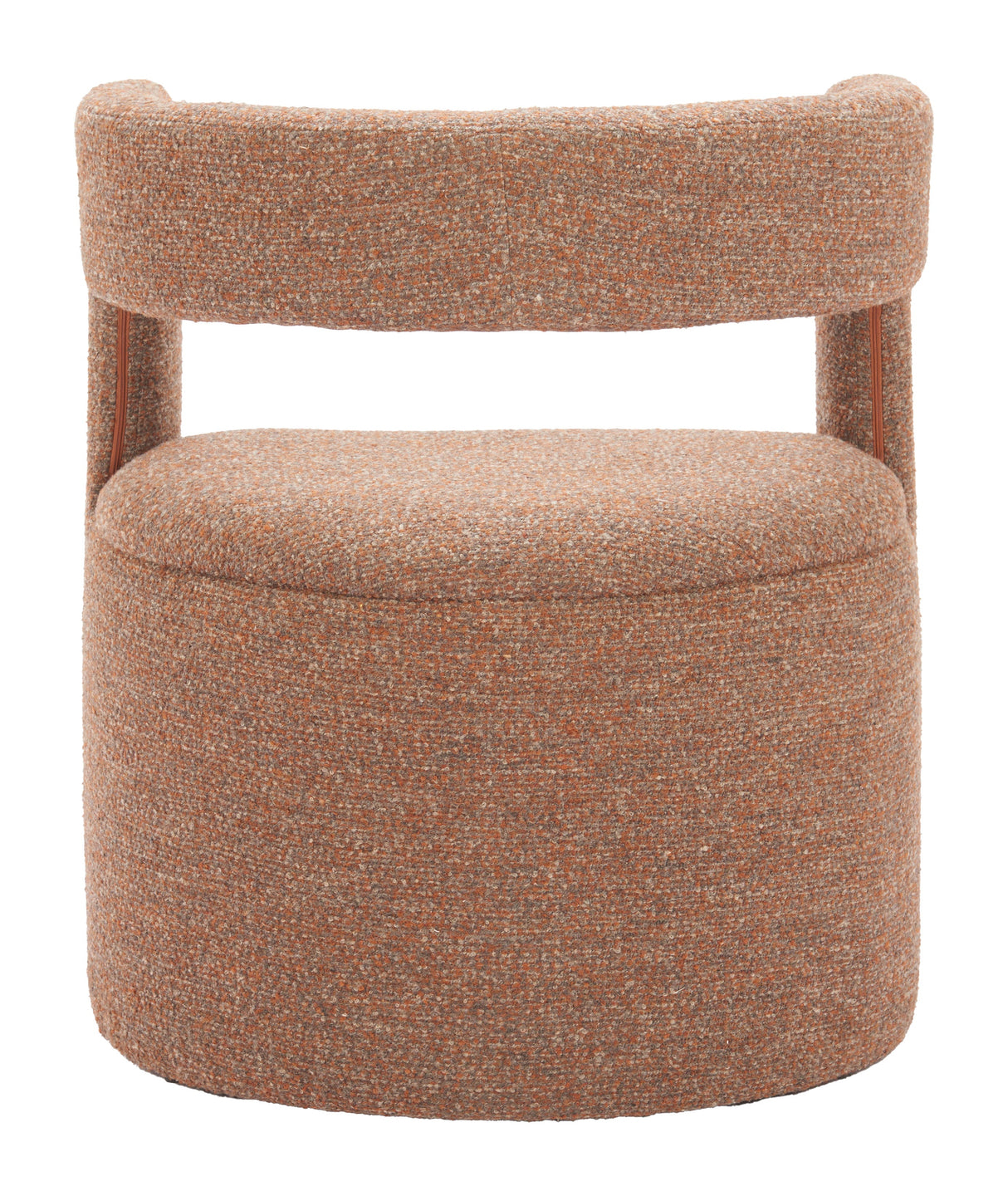 Atria Tawny Brown Accent Chair & Ottoman by Zuomod at Eve Furniture