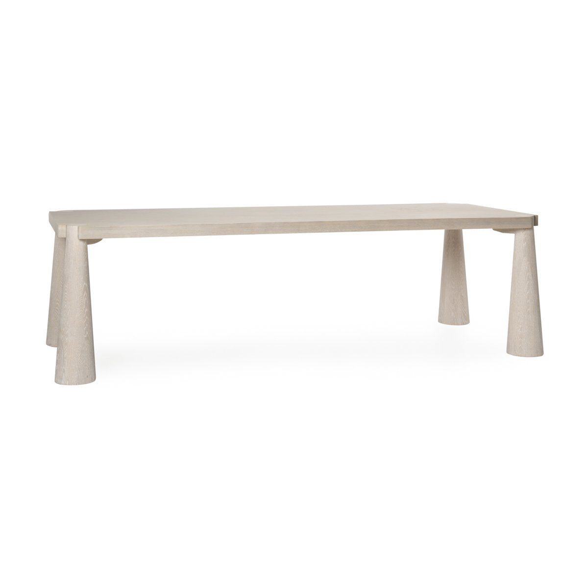 Atrop Dining Table - Milk White by Classic Home at Eve Furniture